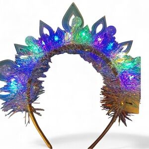 Colorful Light-Up Crown Headband
